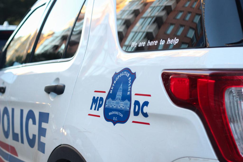 A D.C. Metropolitan Police Department vehicle.