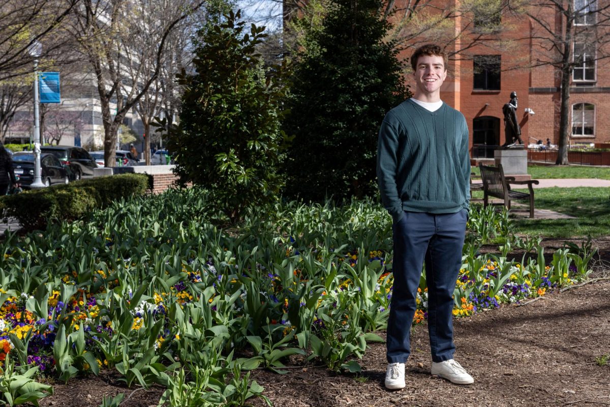 Sophomore SGA Sen. Ethan Fitzgerald (CCAS-U)